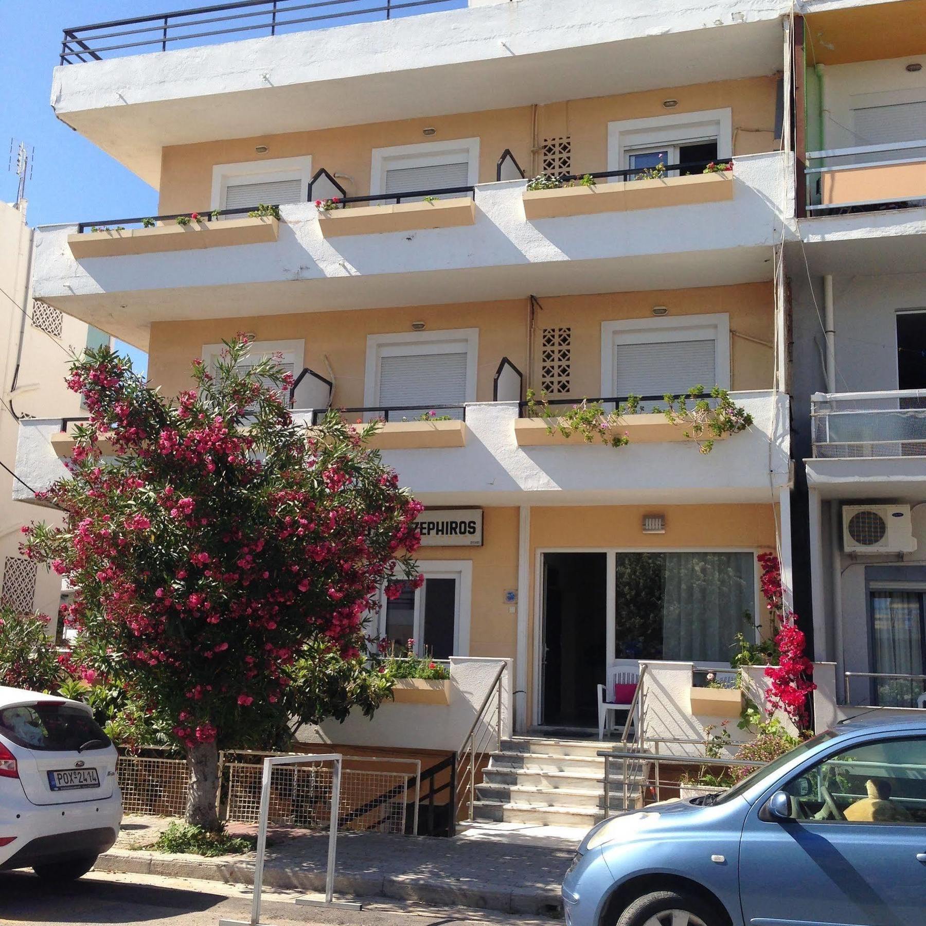 Zefyros Hotel Rhodes City Exterior foto
