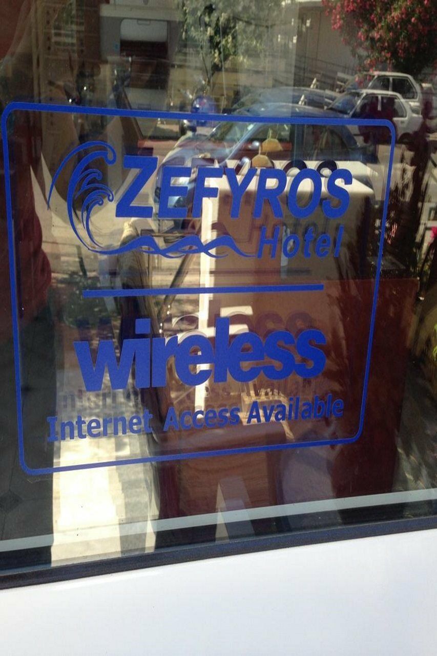 Zefyros Hotel Rhodes City Exterior foto